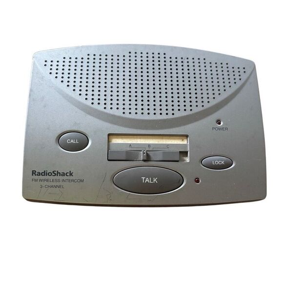 Radio Shack FM Wireless 3-Channel Intercom Model 43-3105A *Read* - Picture 2 of 5